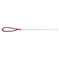 Trela Cromada Com Pega Em Nylon - Vermelho