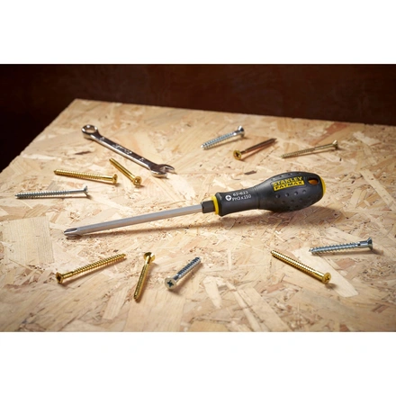 Chave de fenda FatMax PH3 X 150mm com porca sextavada para Chave bocas FMHT0-62623 STANLEY