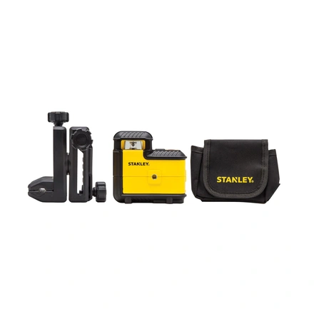 Nível laser VERMELHO de linhas 360° e linha vertical. Alcance 20m STANLEY STHT77504-1