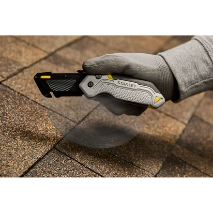 Faca STANLEY FATMAX Dobrável Lâmina Retátil - 2 Lâminas FMHT10621-0