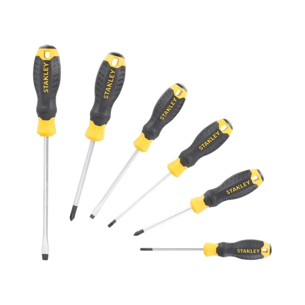 Conjunto de 6 Chaves de Fendas STANLEY Cushion Grip STHT16165-0