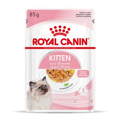 Royal Canin Gato KITTEN IN JELLY 12X85G