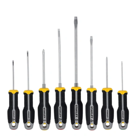Conjunto Chaves de Fenda STANLEY Plano/phillips - 8 Peças FMHT65761-0