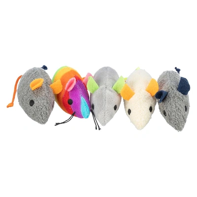 Ratos Em Pelúcia Com Catnip (70 Unidades)