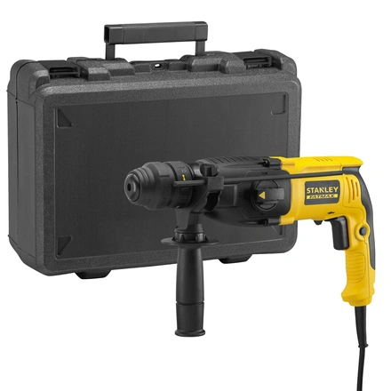 Martelo Combinado SDS-Plus 800 W 2,4 J c/ Bucha de Troca Rápida e Mala STANLEY SFMEH210K-QS