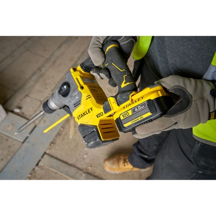 Martelo Perfurador SDS-Plus Compacto V20 BRUSHLESS 18 V 2,5 J sem Bateria e Carregador STANLEY SFMCH910B-XJ