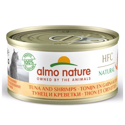 "Almo Nature" Hfc Cat Natural - Atum E Camarão