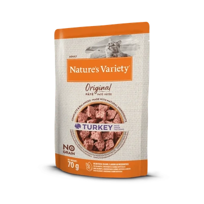 Nature's Variety Cat Wet Original No Grain Peru 12x70g