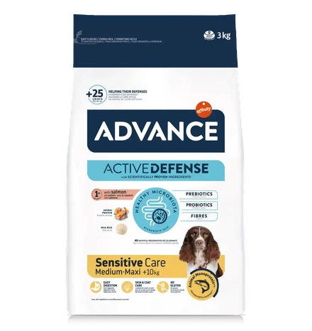 Advance Dog Sensitive Medium/Maxi Salmon & Rice