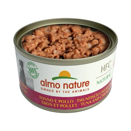 "Almo Nature" Hfc Dog Natural - Atum E Frango