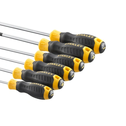 Conjunto de 6 Chaves de Fendas STANLEY Cushion Grip STHT16165-0