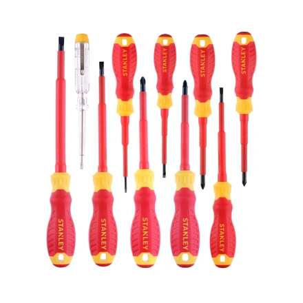 Conjunto de 10 Chaves de Punho Cushion Grip Isoladas STANLEY STHT60032-0