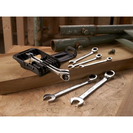 Conjunto de 7 Chaves Combinadas de Roquete STANLEY FMMT82848-0