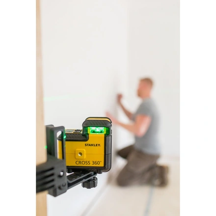 Nível laser VERDE de linhas 360° e linha vertical. Alcance 25m STANLEY STHT77594-1