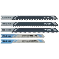 Lâminas para Serra de Recortes FATMAX com Encaixe em U para Madeira e Metal (5 Unid.) STANLEY STA27040-XJ