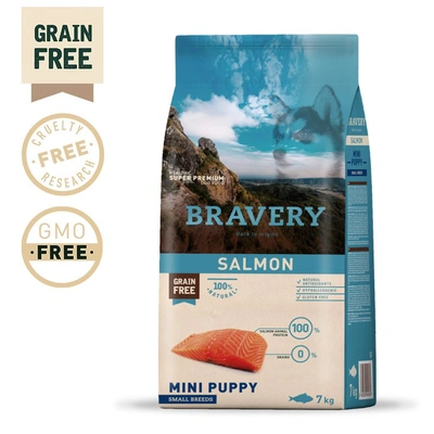 Bravery - Salmon Puppy Mini-Small Breeds (Grain Free)