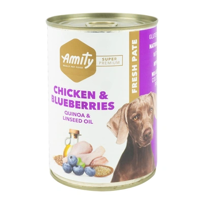 Amity Super Premium Dog "Chicken & Berries"