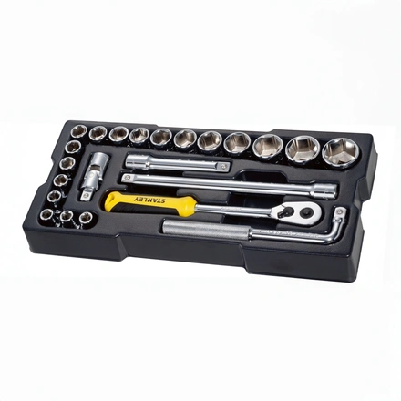 Carro Metálico de Oficina c/ 4 Gavetas e 9 Tabuleiros de Ferramentas STANLEY STHT0-80442