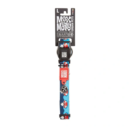 Max & Molly - Coleira Com Id Tag "Frenzy The Shark"