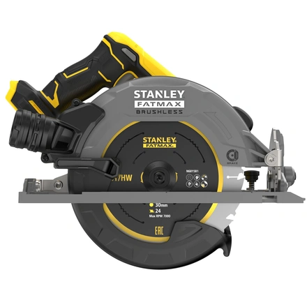 Serra Circular Brushless V20 Li-ion 18v Sem Carregador/bateria. STANLEY SFMCS551B-XJ