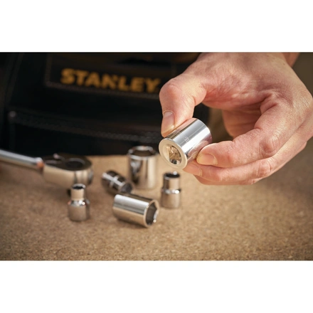 Chaves de Caixa de 3/8” MaxiDrive 6 Faces 12 mm STANLEY STMT86307-0