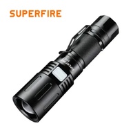 Lanterna Recarregável Tática Militar Superfire X60-T