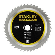 Disco de Serra HSS 89mm 44Dentes Stanley STA10420-XJ
